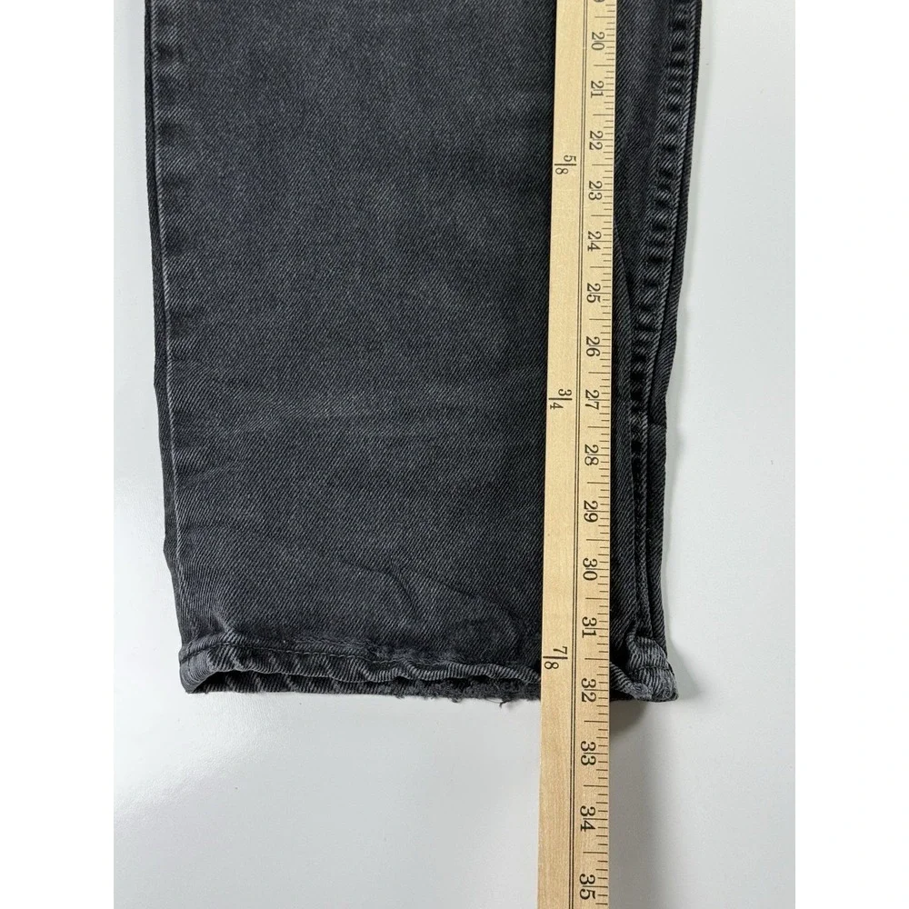 Vintage Levis 505 Jeans‎ Black Denim Mens 40x32 Pants Relaxed Fit Faded Casual